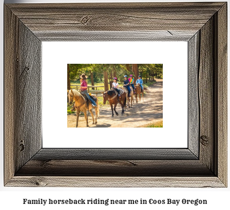 family horseback riding near me in Coos Bay, Oregon